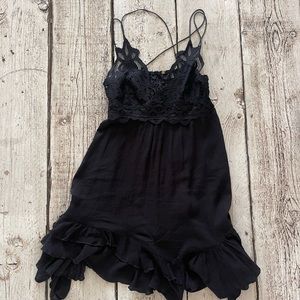 Free people black dress